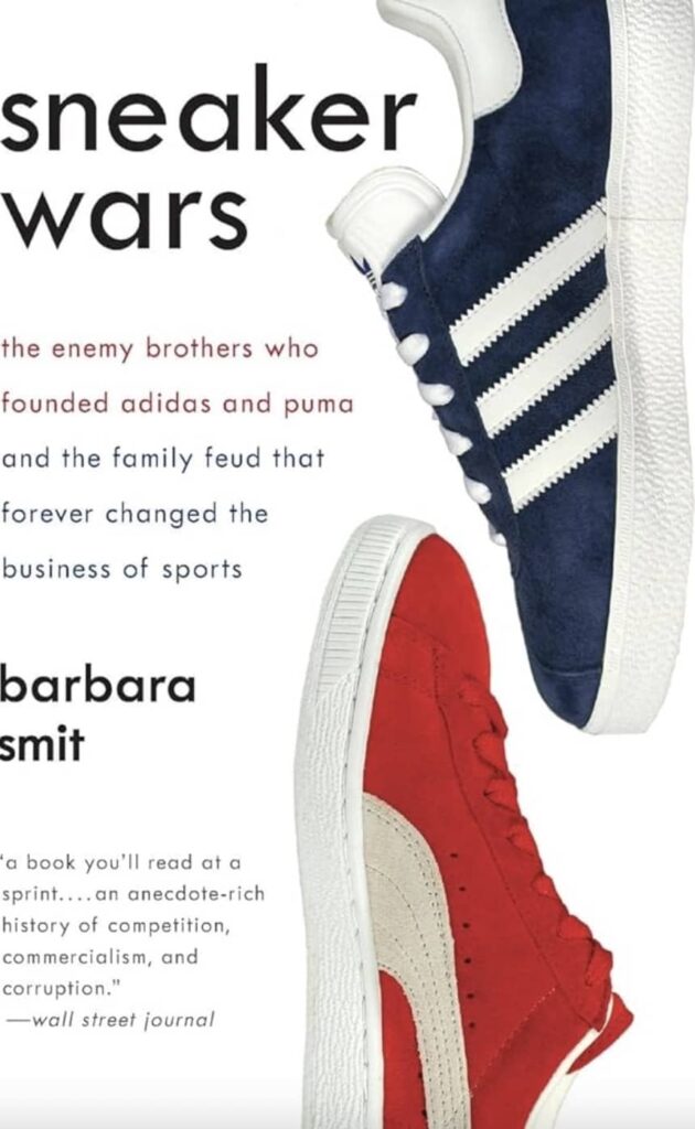 كتاب باربار سميت عن أديداس - حرب الاخوة الاعداء في عالم الأحذية الرياضية