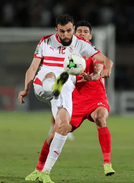 ظهير الزمالك ومنتخب تونس حمدي النقاز (صور: AFP)