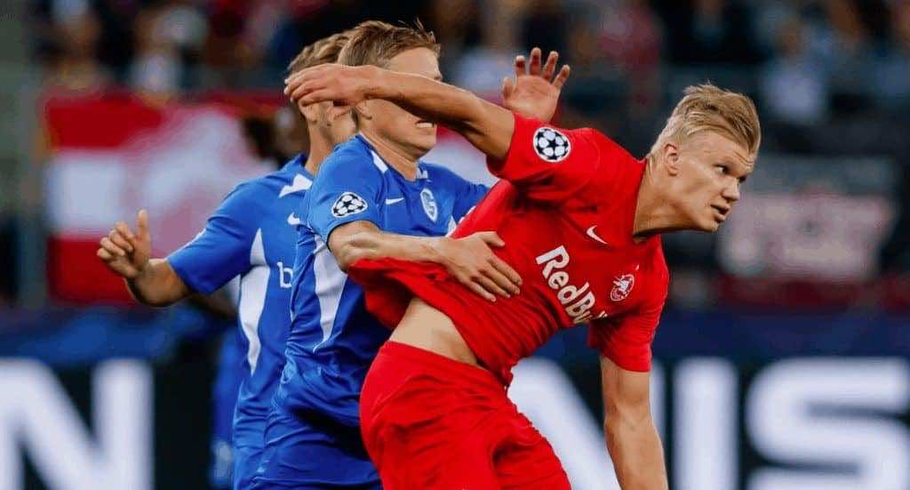 مهاجم نادي ريد بول سالزبورج هالاند (صور: Getty)