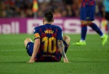 ميسي مصابا (صور : Ambito)