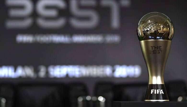 جائزة ذا بيست المقدمة من الفيفا لأفضل لاعب في العالم the best (صور: FIFA)