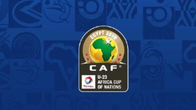 شعار بطولة كأس أمم أفريقيا 2019 تحت 23 عامًا، المؤهلة إلى دورة الألعاب الأولمبية في طوكيو 2020 (صور: CAF web site)