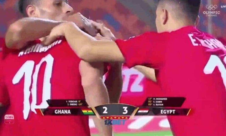 مصر تفوز على غانا بنتيجة 3-2 فى بطولة افريقيا لأقل من 23 عام (صور:Google)