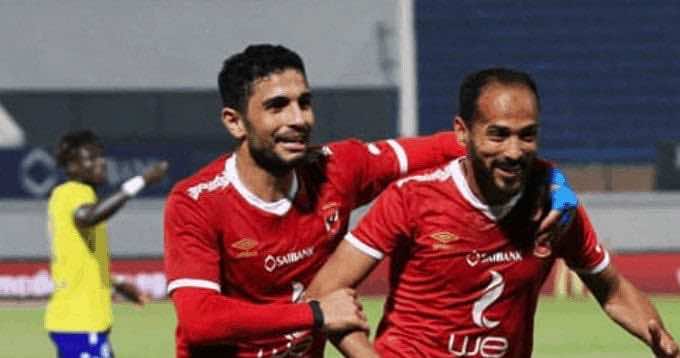 فرحة وليد سليمان بالهدف أمام الإسماعيلي في الجولة 9 من الدوري المصري الممتاز (صور: Twitter)