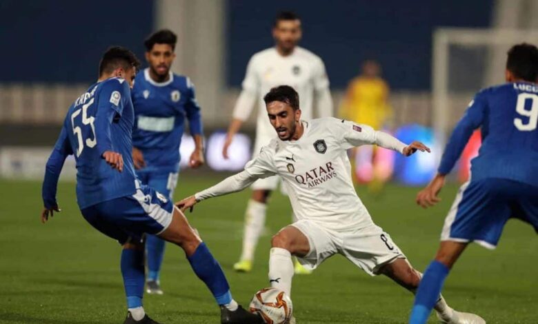 مباراة السد والخور فى الدوري القطري (صور:twitter)