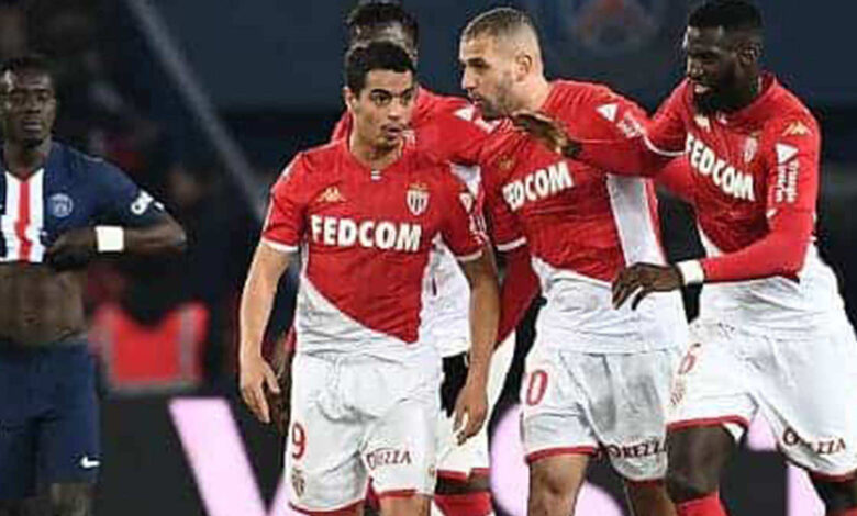 سليماني يساعد موناكو على تعطيل باريس سان جيرمان في الدوري الفرنسي