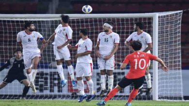 أهداف مباراة النشامى وكوريا الجنوبية فى كأس آسيا تحت 23 عاماً عام 2020