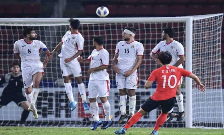 أهداف مباراة النشامى وكوريا الجنوبية فى كأس آسيا تحت 23 عاماً عام 2020