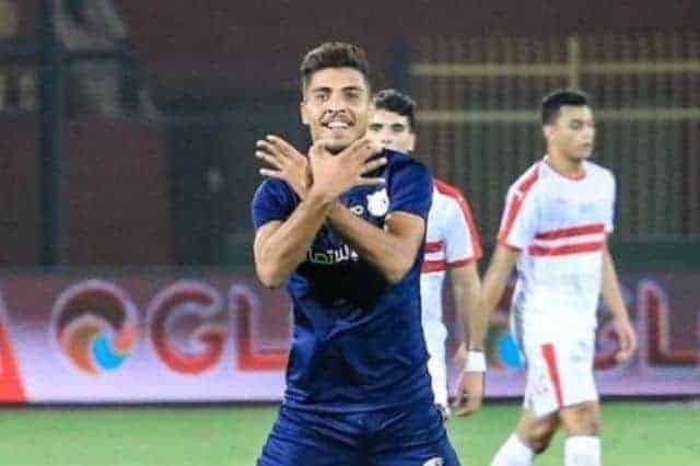 لاعب الاهلي المعار إلى إنبي محمد شريف يلاحق عبد الله السعيد على صدارة هدافي الدوري المصري (صور: Gulf365)