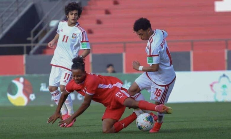 أهداف مباراة الإمارات والسودان فى كأس العرب تحت 20 عاماً