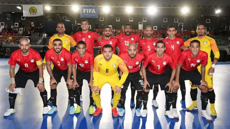 منتخب مصر لكرة القدم داخل الصالات عام 2020 (صور: Caf Online)