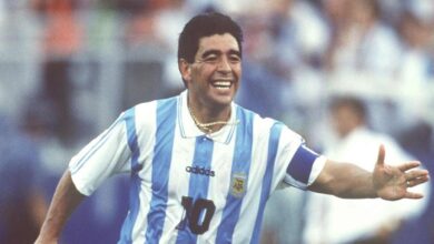 جميع اهداف مارادونا مع منتخب الأرجنتين 1980-1994