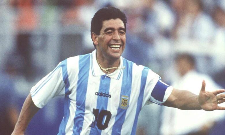 جميع اهداف مارادونا مع منتخب الأرجنتين 1980-1994