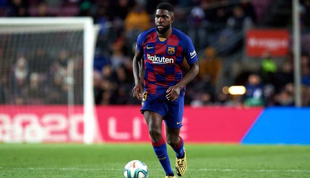 صامويل أومتيتي لاعب برشلونة (صورة: Getty Images)