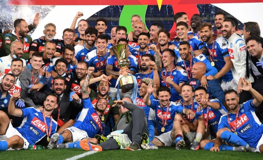 نابولي بطل كأس إيطاليا موسم 2019-2020 (صور:AFP)