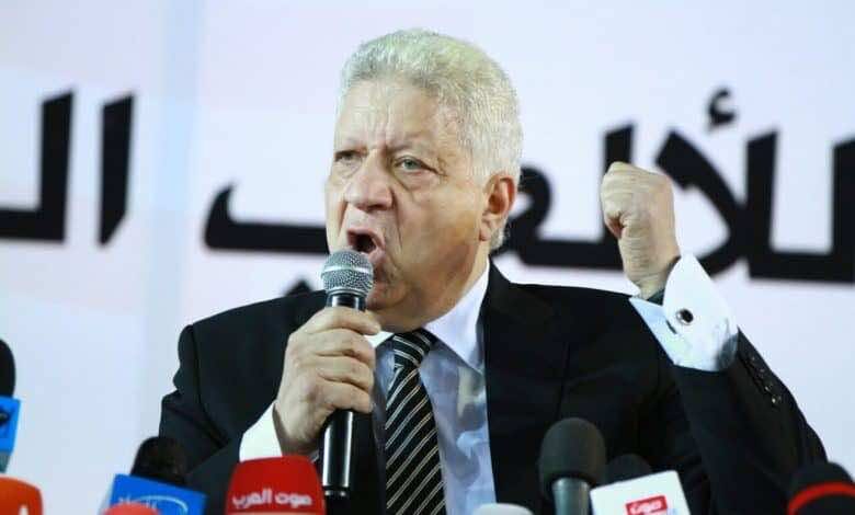 مرتضى منصور يهاجم وزير الرياضة بعد قرار عودة الدوري