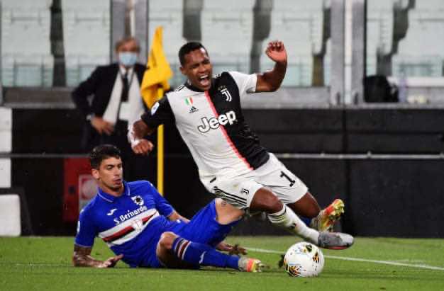 صورة مباراة يوفنتوس وسامبدوريا