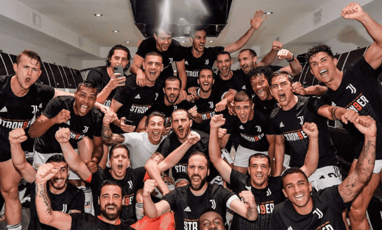 ماذا حدث في ليلة تتويج يوفنتوس بلقب الدوري الايطالي للمرة الـ 9 على التوالي؟