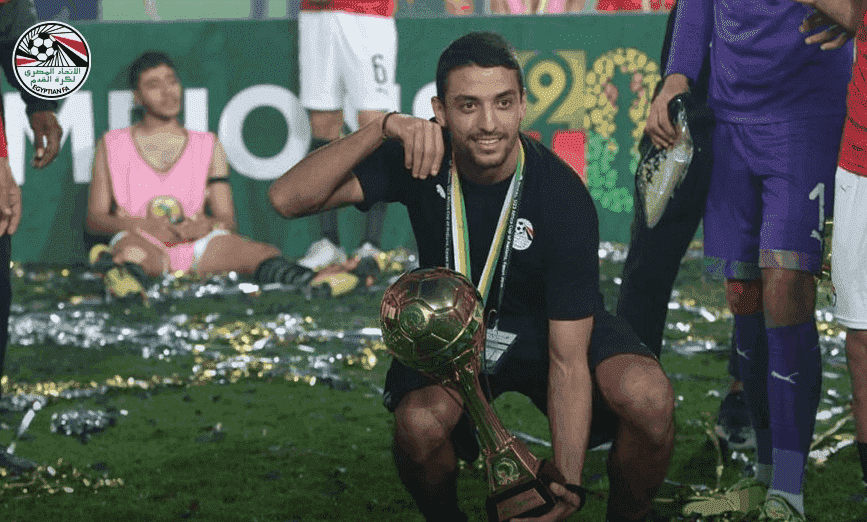 طاهر طاهر لاعب المقاولون العرب والاهلي ومنتخب مصر الاولمبي