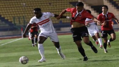 الزمالك ضد نادي مصر في الدوري المصري 2020