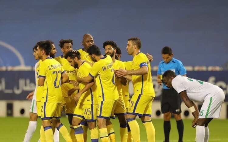 النصر بطلاً لقمة سعودية جديدة، ويتأهل إلى نصف نهائي دوري أبطال آسيا (صور:twitter)