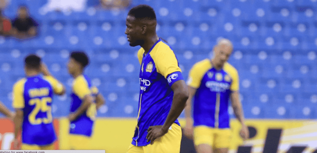 عمر هوساوي مدافع النصر السعودي