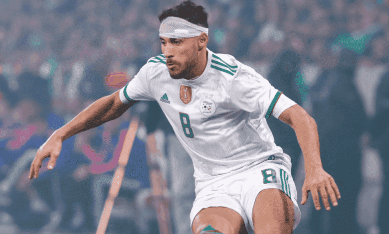 يوسف بلايلي لاعب أهلي جدة ومنتخب الجزائر (صور: Getty)
