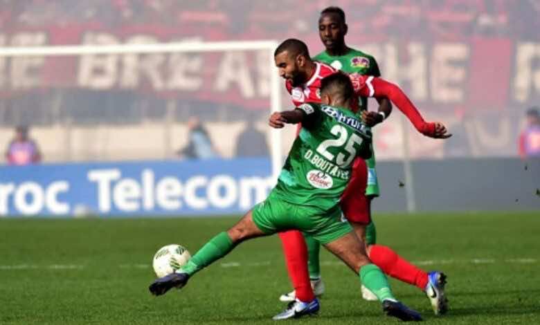 مباراة الوداد والرجاء في الدوري المغربي (صور:Google)