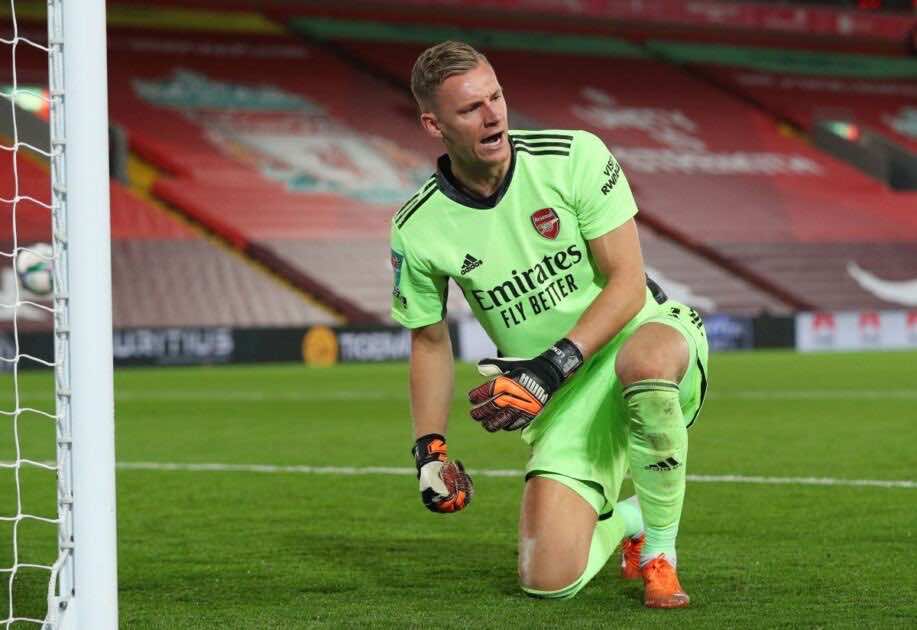Leno shines as Arsenal beat Liverpool in the League Cup