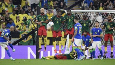 شاهد..صور مباراة البرازيل والكاميرون في مجموعات كأس العالم 2022