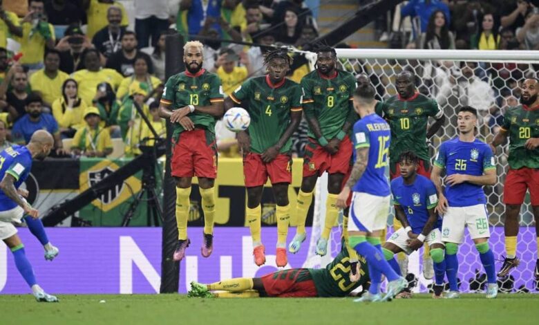 شاهد..صور مباراة البرازيل والكاميرون في مجموعات كأس العالم 2022