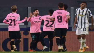 برشلونة يجتاح مضيفه يوفنتوس بثنائية مع الرأفة في تورينو