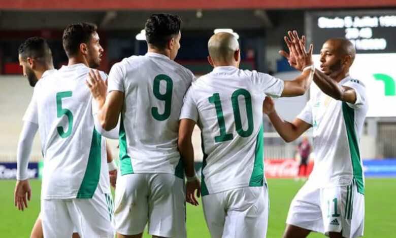 ملخص مباراة الجزائر وزيمبابوي في تصفيات امم افريقيا "الخُضر يواصلون تفوقهم"