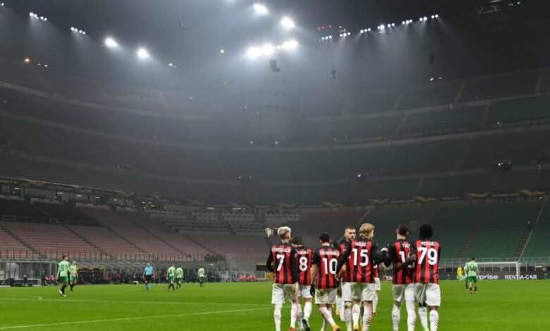 مباراة فوز ميلان على سلتيك فى الدوري الاوروبي 2-4 (صور:AFP)