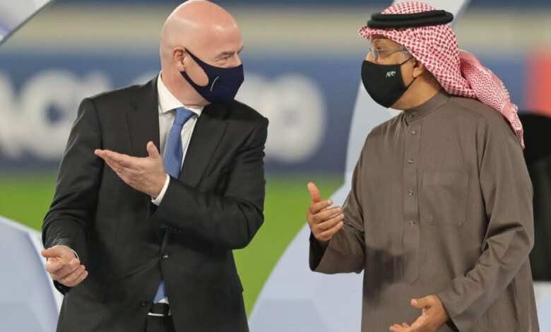 رئيس الفيفا يتحدث عن "السلام والتسامح" في مؤتمر دبي الرياضي الدولي