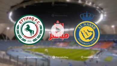 بث مباشر | مشاهدة مباراة النصر والاتفاق في الدوري السعودي