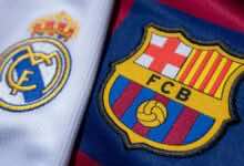 شعار ريال مدربد وبرشلونة