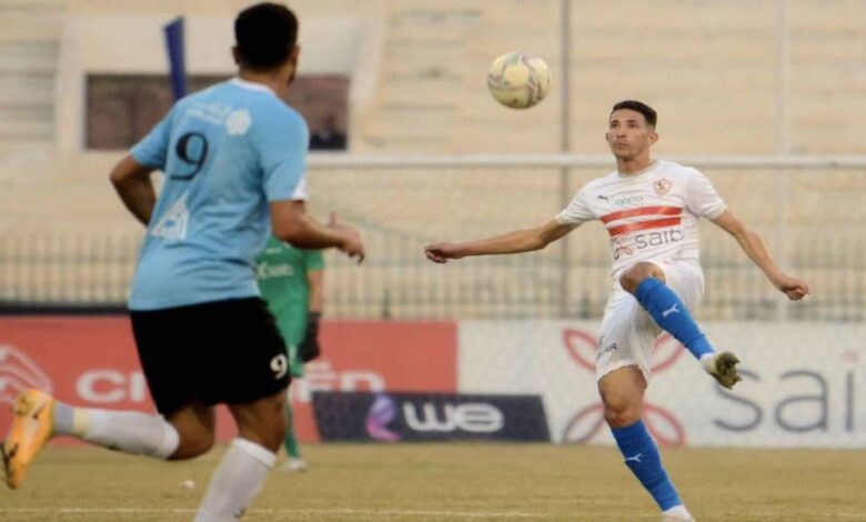 نتيجة مباراة الزمالك وغزل المحلة 2-2-2021 الدوري المصري الممتاز