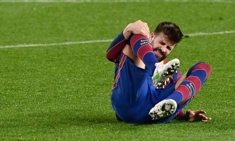 برشلونة يؤكد إصابة بيكي في الركبة!