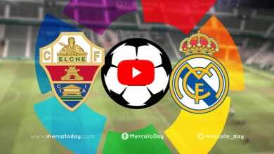 بث مباشر | مشاهدة ريال مدريد وإلتشي في الدوري الاسباني "يلا شوت"