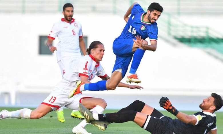 نتيجة مباراة منتخب الكويت ومنتخب لبنان ضمن استعدادات تصفيات كأس العالم