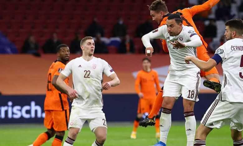 مشاهدة اهداف مباراة منتخب هولندا ومنتخب لاتفيا تصفيات كأس العالم 2022 - فيديو