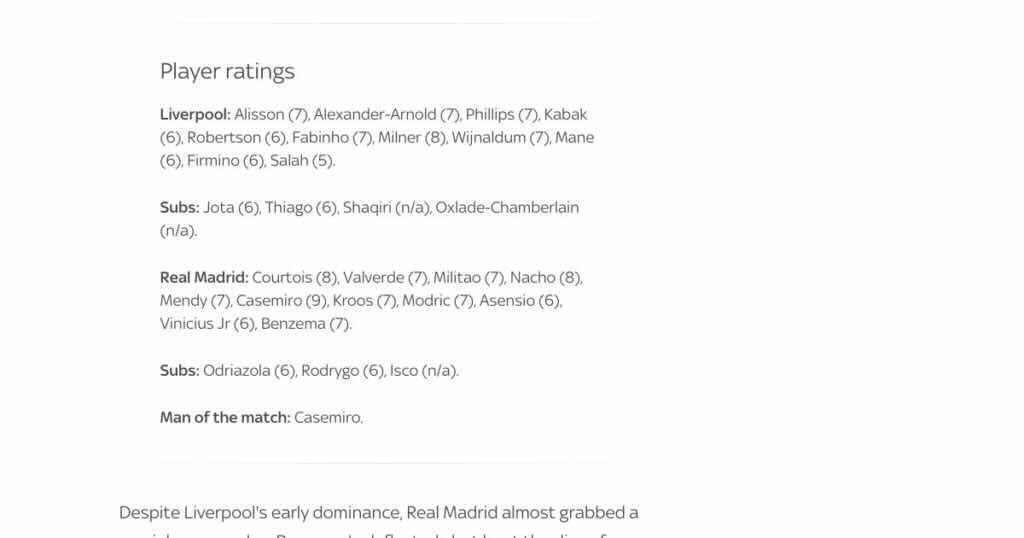 ماذا قالت الصحف الانجليزية عن أداء محمد صلاح أمام ريال مدريد؟