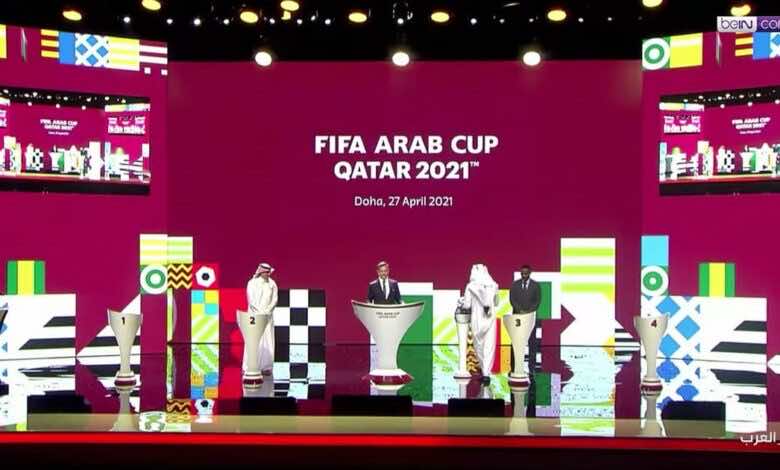 نتيجة قرعة كأس العرب FIFA قطر 2021 "ليبيا تصطدم بالسودان في الدور التأهيلي"