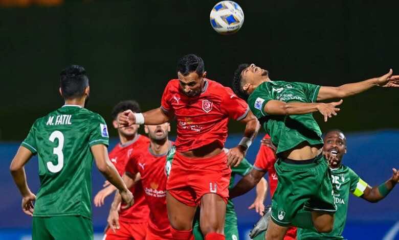 نتيجة مباراة الاهلي والدحيل في دوري أبطال آسيا «أثر فضحية طهران باقٍ»
