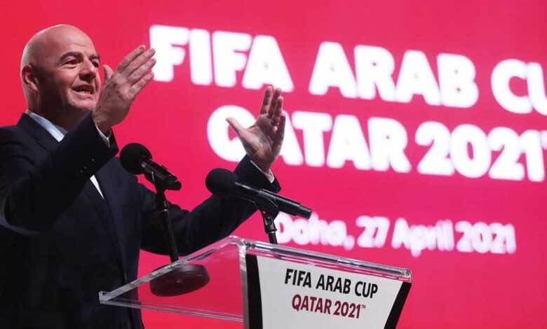 الفيفا يعلن جدول مواعيد مباريات بطولة كأس العرب «قطر 2021»