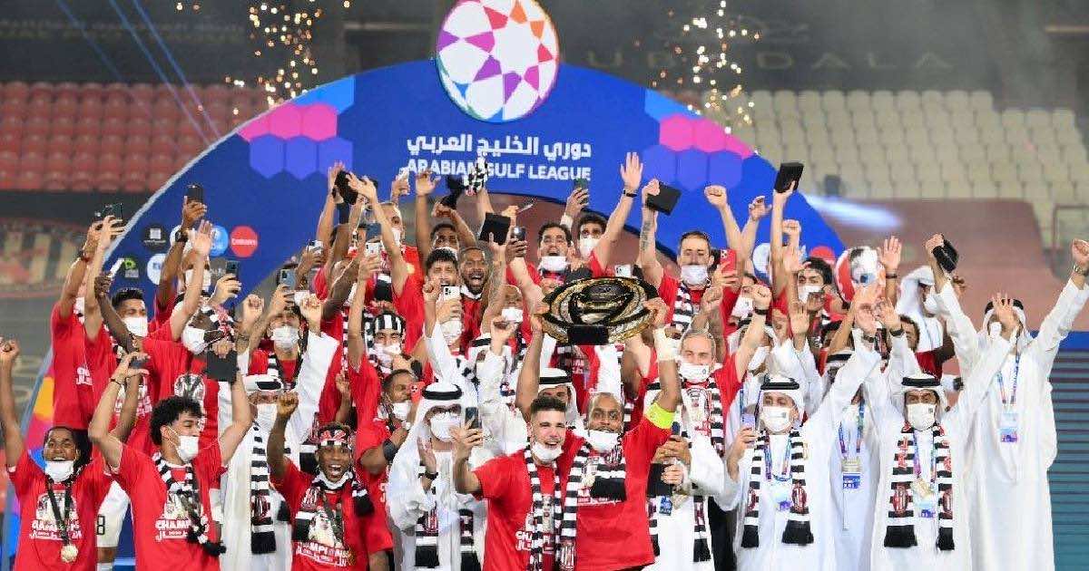 نتيجة مباراة الجزيرة وخورفكان في الدوري الاماراتي (صور:twitter)