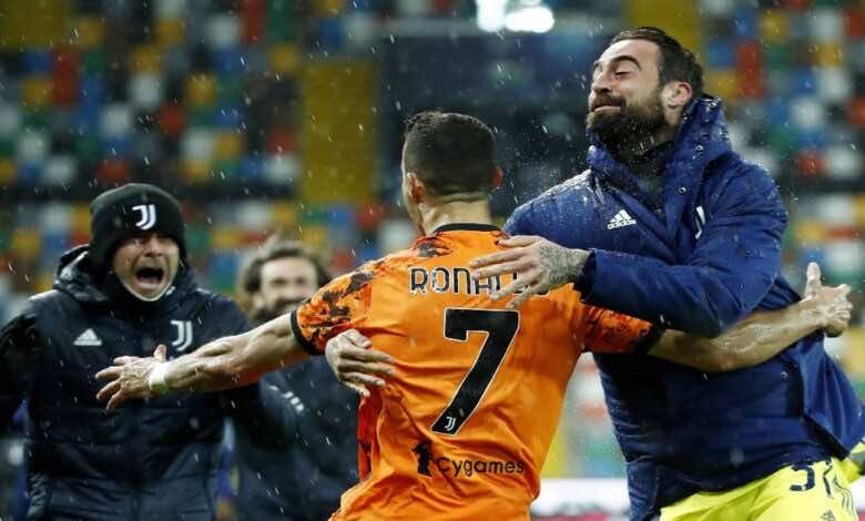 نتيجة مباراة يوفنتوس واودونيزي في الدوري الايطالي «رونالدو يعذب اودونيزي» (صور:AFP)