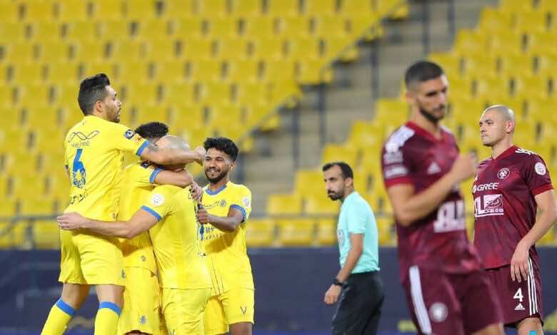 نتيجة مباراة النصر والفيصلي