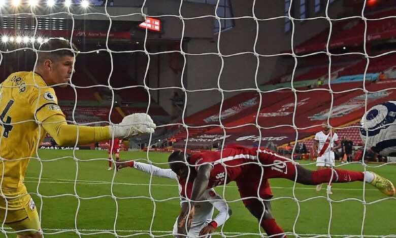 فيديو | مشاهدة اهداف مباراة ليفربول وساوثامبتون فى الدوري الانجليزي (صور:AFP)